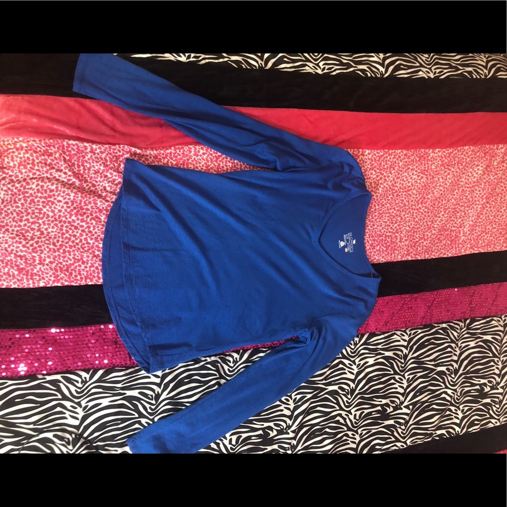Seg’ments, Small long sleeve shirt, Blue